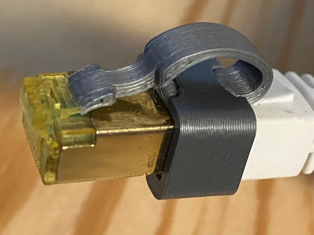 Make of Ethernet | RJ45 clip to secure/repair/fix broken tab by Per ...