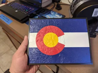 Colorado Topographical Flag