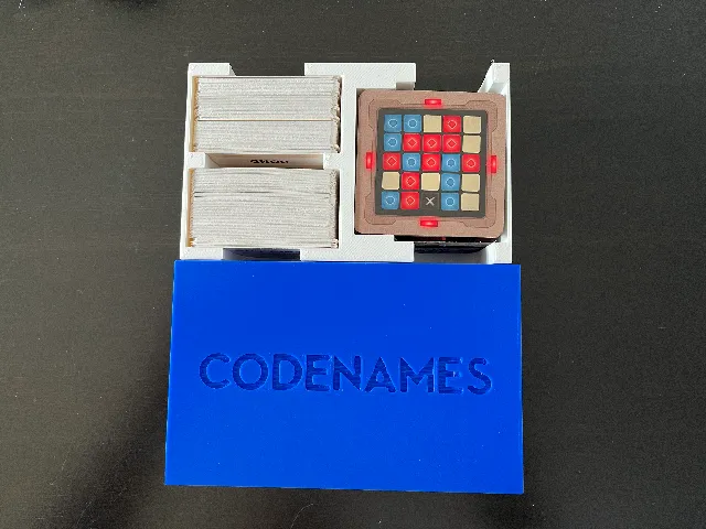 Make of Codenames game organizer by Ogroat | Download free STL model ...