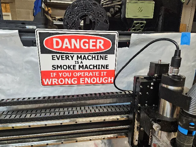 Smoke Machine Sign by 3D Printing World | Download free STL model ...