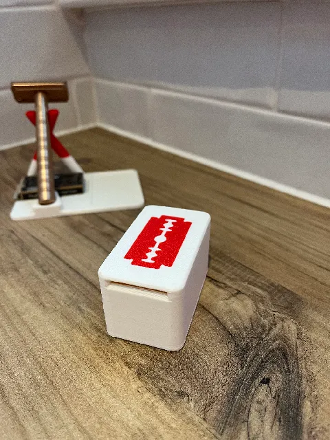 Make of Safety Razor Blades Sharps Disposal Box by Matt Rayner ...