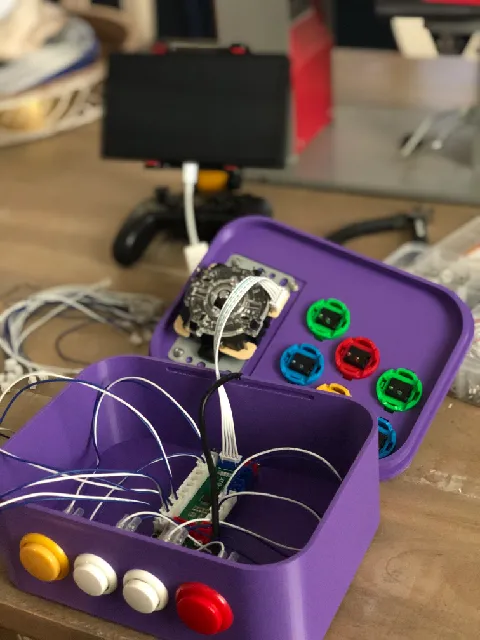 Make of Arcade Joystick Controler by Juan Martinez | Download free STL ...