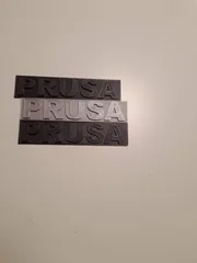 PRUSA plate