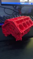 V-8 Engine Block