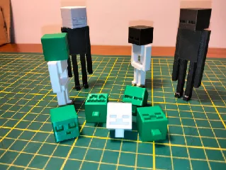 Minecraft Chess Set
