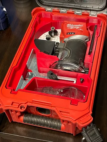 Milwaukee Packout Compact Organizer - Router Insert + Blank Insert by ...