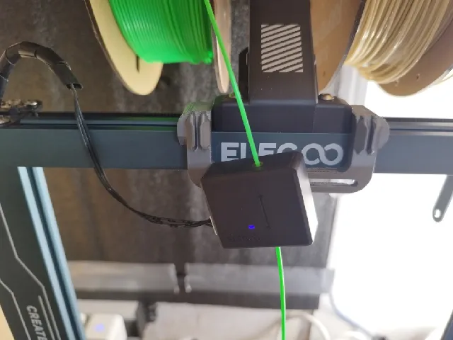 (double) front spool conversion by central or slidable filament sensor ...