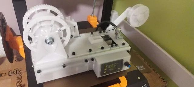 Compact PET Filament Machine by mirabatek, Download free STL model