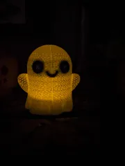 CROCHET GHOST - NO SUPPORTS - COLOR PRINT