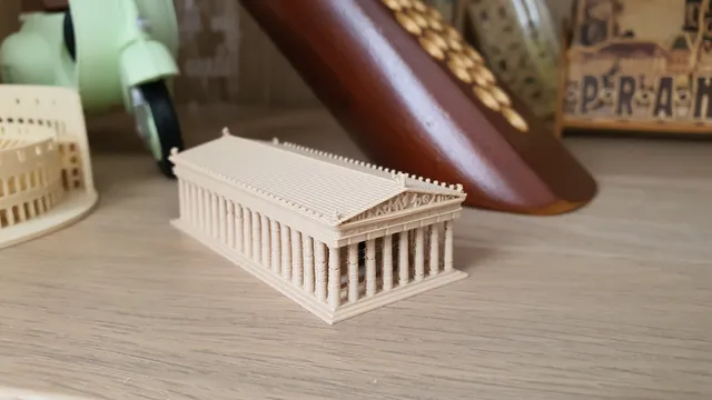 The Parthenon - Reconstructed Version - Athens, Greece by MiniWorld3D ...