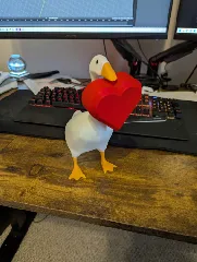Weighty Goose from Untitled Goose Game