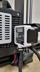 X-axis cable strain relief for Prusa MK2, MK2.5, and MK3 series and Prusa mini