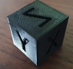 XYZ Calibration Cube