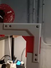 Ikea lack corner bracket for stabilization