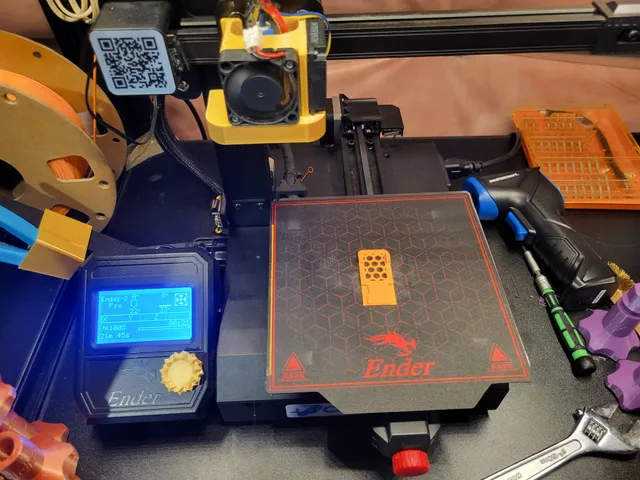 Creality Sprite Pro Extruder Ribbon Cable Guide by Roland Deschain ...