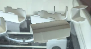 Flared Pinch-Mount Underware Channels
