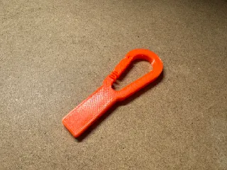 Print-In-Place Whistle Carabiner
