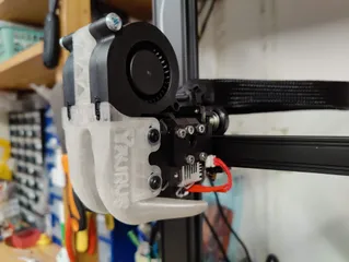 Taurus V5 Cooling Duct for Creality Sprite Extruder, Dual 5015 Fans, Ender 3 S1/S1 Pro/S1 Plus, CR10 Smart Pro (Stock / Spider / Ceramic)