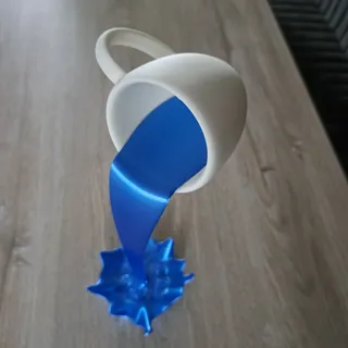 Floating Cup (smoother look, foolproof assembly) by bwaslo