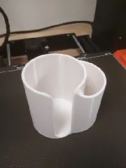 Cotton pad and tips holder