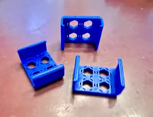 Toy train track support