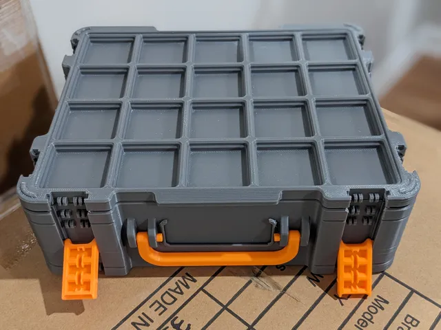 Make of Gridfinity Storage Box by Pred (now parametric) by Bavor ...