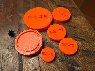 Code 62 Flange plug