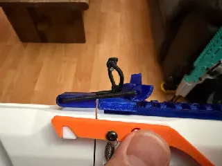 Center latch seal for FLP-07 Goblin Blaster