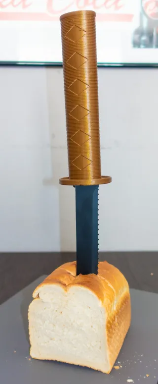 Collapsing Katana (Print in Place) by 3D Printing World