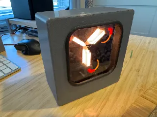 FLUX CAPACITOR ALARM CLOCK