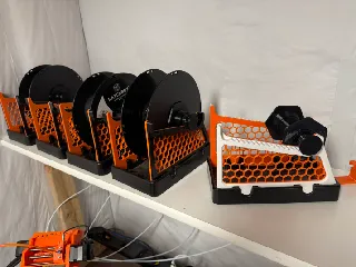 Gravity spoolholder for MMU2S
