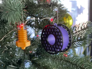 3D Printer Nozzle Ornament