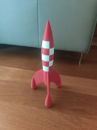 SpaceShip TINTIN / Fusée de TINTIN by alex_3dprint, Download free STL  model