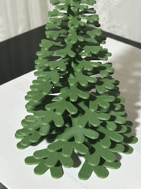 Make of Snowflake Christmas Tree V2 / Schneeflocken-Weihnachtsbaum V2 ...
