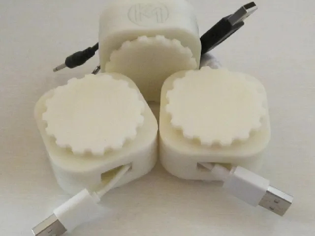 Make of USB CABLE ROLLER V2 by palamut0815 | Download free STL model ...
