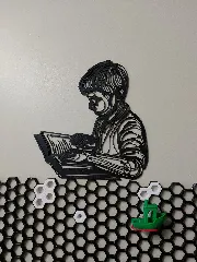 Wall art for library 7