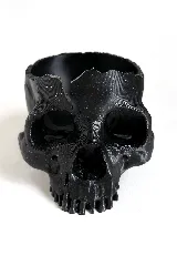 Yarn Bowl Skull