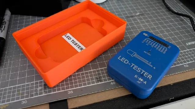 Gridfinity LED Tester Holder by prodestrian | Download free STL model ...