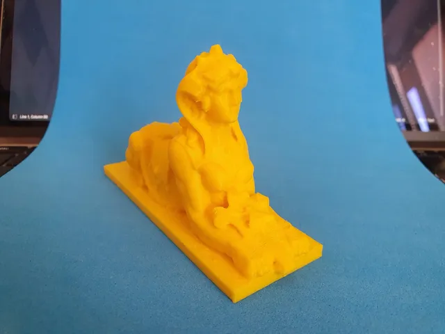 Make of Sphinx - photogrammetry scan by fabian | Download free STL ...