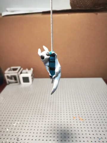 Rainworld Slugcat Keychain by Jonathan Quadlebomb | Download free STL ...