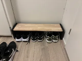 Shoe rack - for standard 200x18 (mm) OBI boards