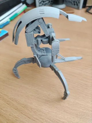 Star Wars Destroyer droid (Droideka) Kit Card by Aron | Download free ...