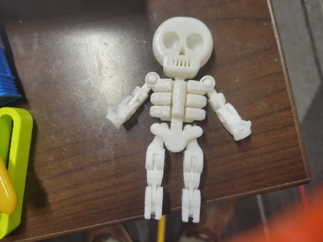 Articulated Skeleton Toy by t3dworld | Download free STL model ...