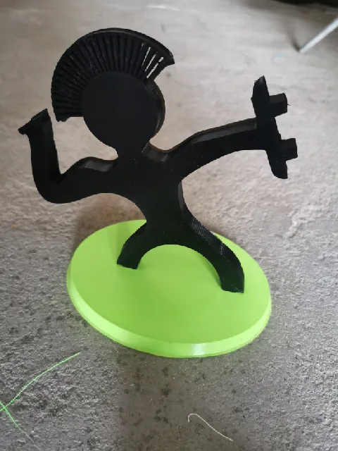 Make of Knife holder Warrior by Bunk | Download free STL model ...