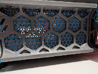 Voron Trident Skirts (300^3) - Cheese Grater Edition