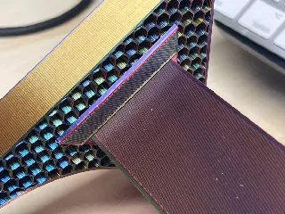 Locking insert for laptop stand