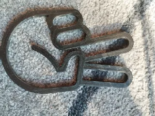 Peace Hand Magnet