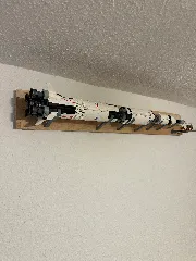 Lego Saturn V Horizontal Wall Mount
