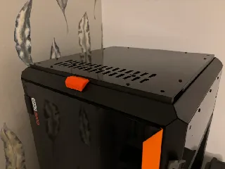 Prusa Core One Magnetic Top Cover Remix with no finger tabs