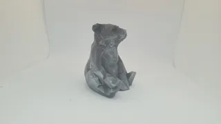 Chilling Low Poly Bear (no supports needed)